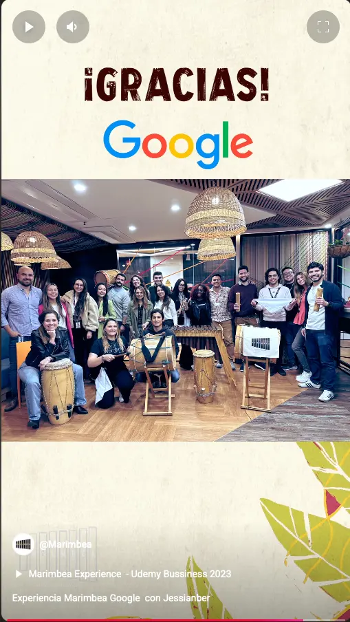 Video: Marimbea experience with Google