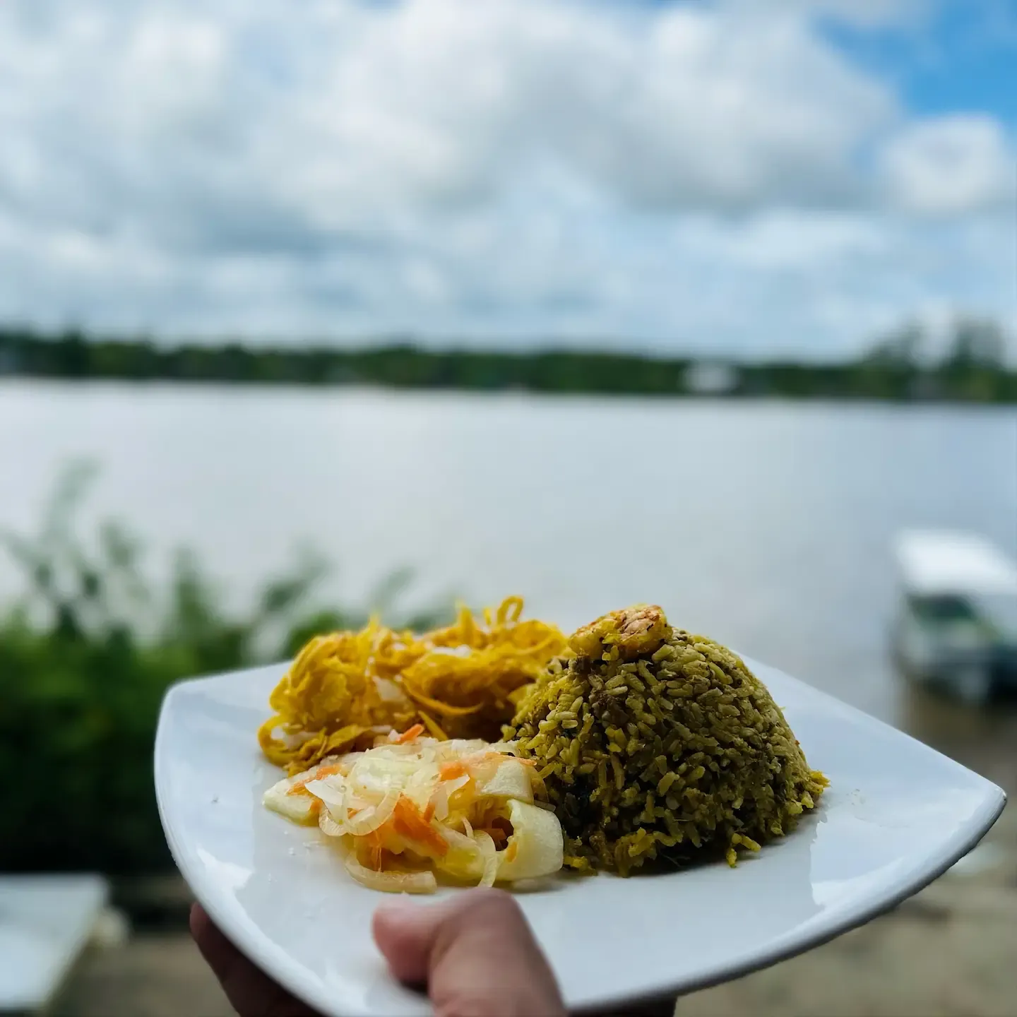 Traditional Pacific dish served in Guapi